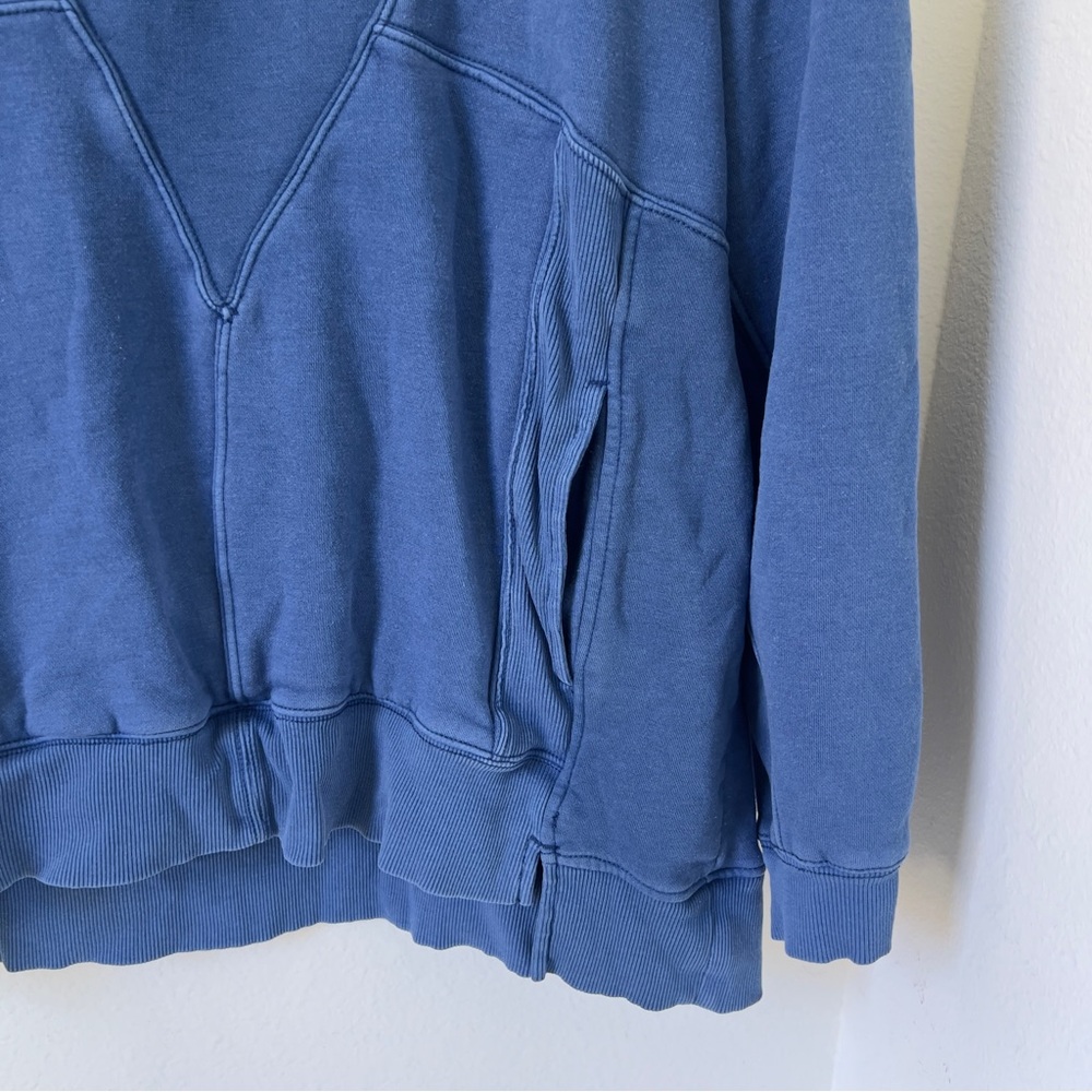 Free People x FP Movement Making It Sweatshirt in Navy Blue - Picture 5 of 6